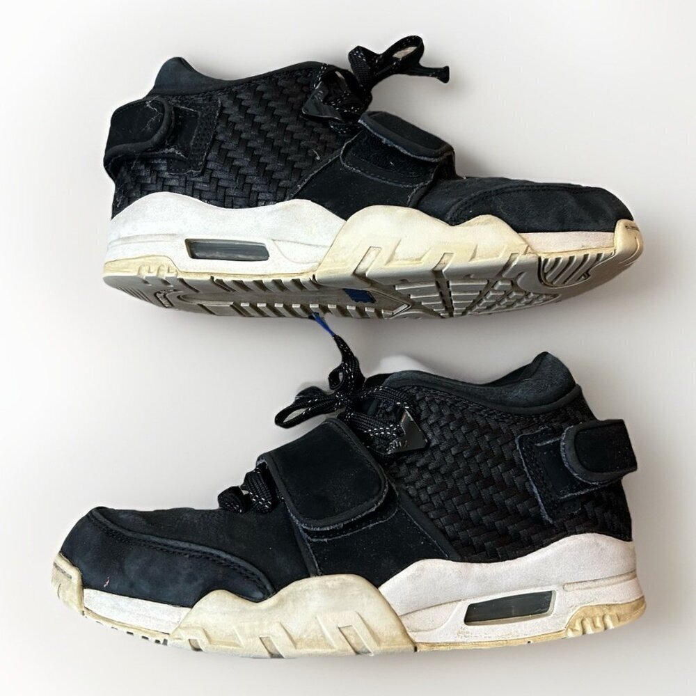 Nike Men's Air Trainer V. Cruz Shoes Size 6.5 Black Suede Sneakers 777535-004